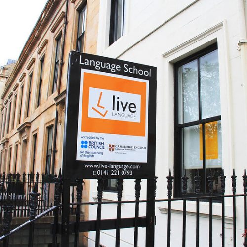 live-language-glasgow-building